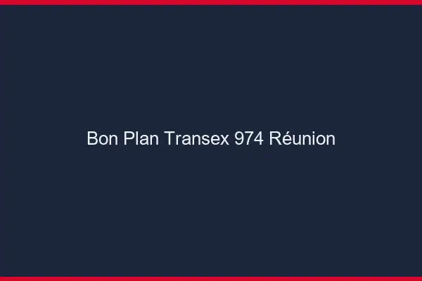 Bon Plan Transex 974 Reunion