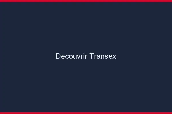 Découvrir transex
