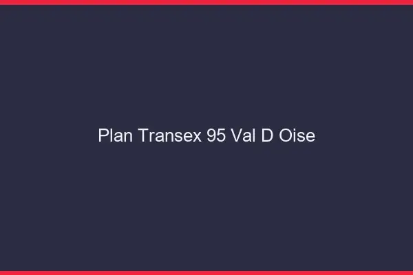 Plan Transex 95 Val D Oise