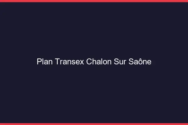 Plan Transex Chalon-sur-Saône