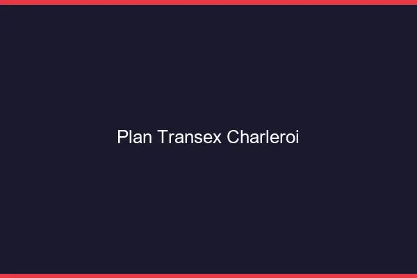 Plan Transex Charleroi
