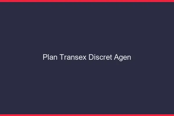 Plan Transex Discret Agen