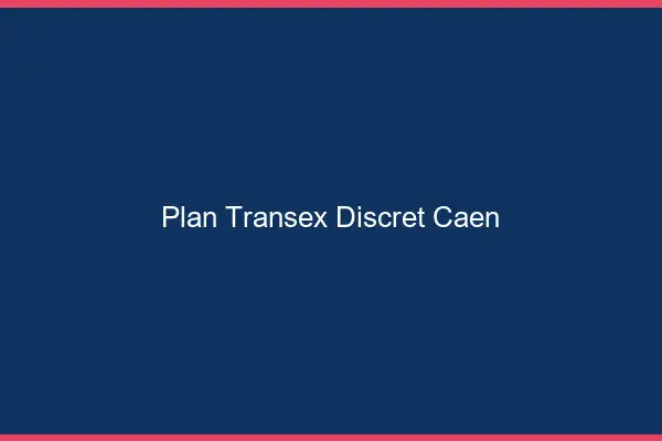 Plan Transex Discret Caen