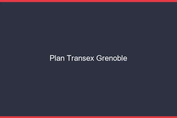 Plan Transex Grenoble