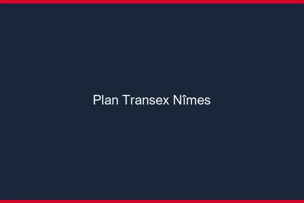 Plan Transex Nîmes