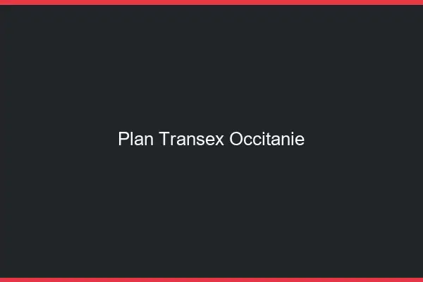 Plan transex Occitanie
