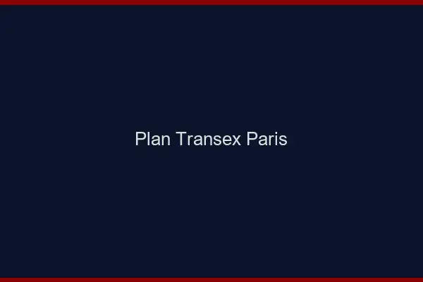 Plan Transex Paris