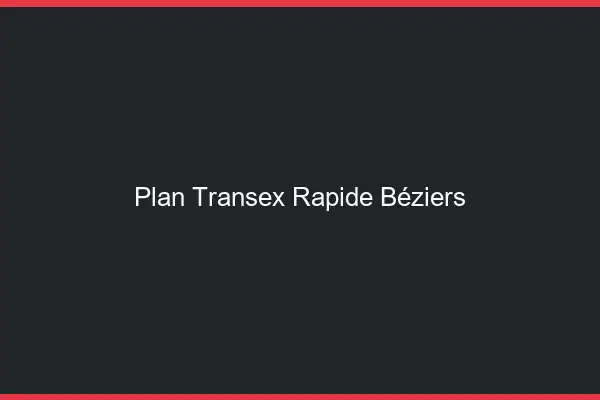 Plan Transex Rapide Béziers