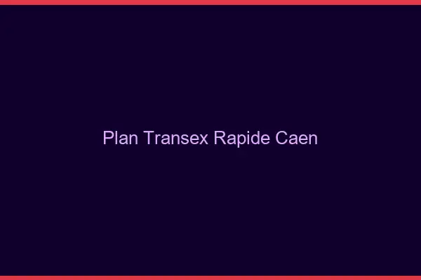 Plan Transex Rapide Caen