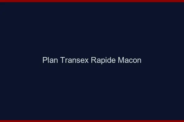 Plan Transex Rapide Mâcon