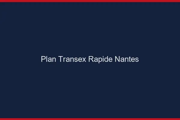 Plan Transex Rapide Nantes
