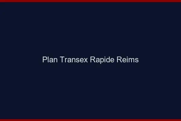 Plan Transex Rapide Reims