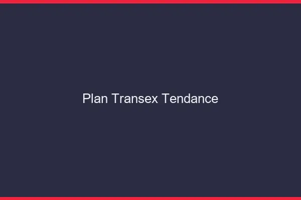 Plan transex tendance