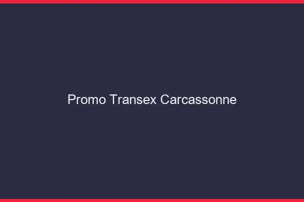 Promo Transex Carcassonne