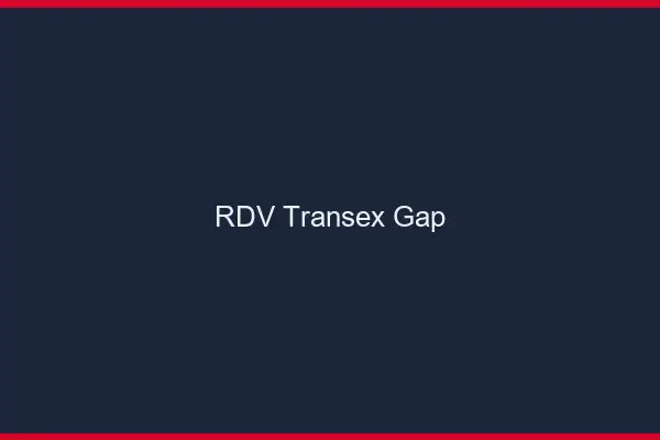 RDV Transex Gap