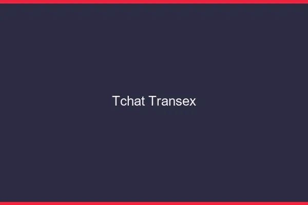 Tchat transex