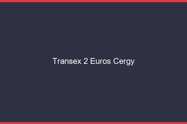 Transex 2 Euros Cergy
