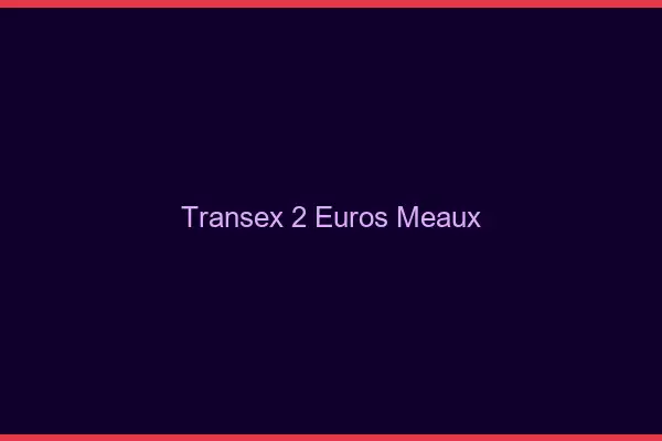 Transex 2 Euros Meaux