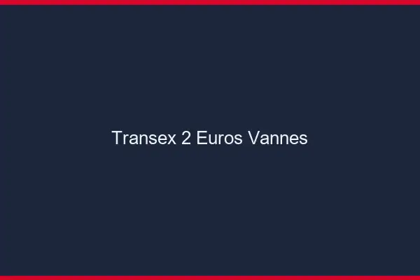 Transex 2 Euros Vannes