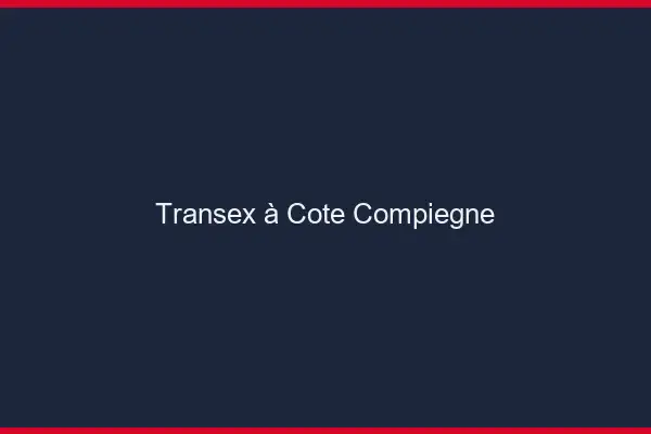 Transex à Côté Compiègne