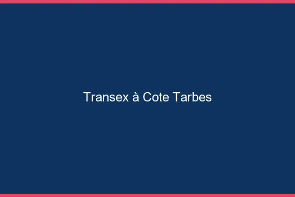 Transex à Côté Tarbes