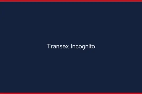 Transex incognito