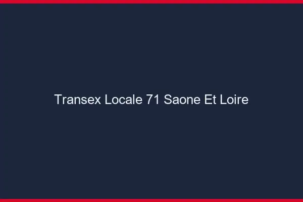 Transex Locale 71 Saone Et Loire