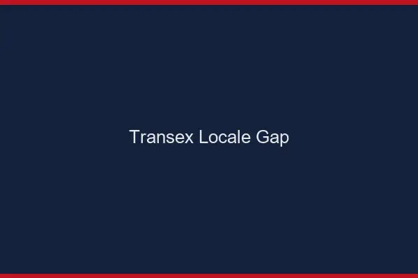 Transex Locale Gap
