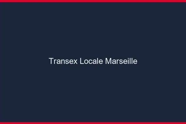 Transex Locale Marseille