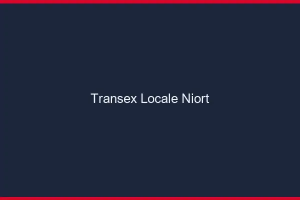 Transex Locale Niort