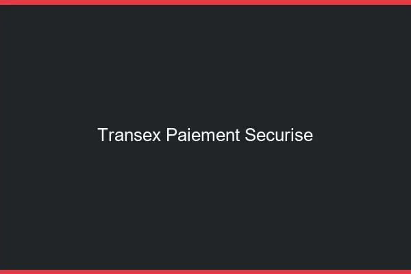 Transex paiement sécurisé