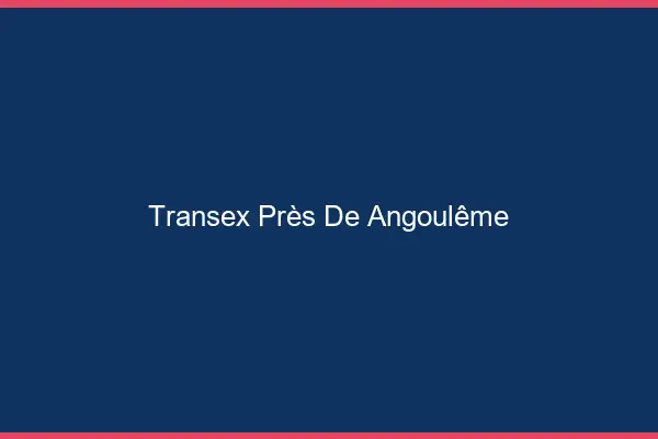 Transex Près de Angoulême