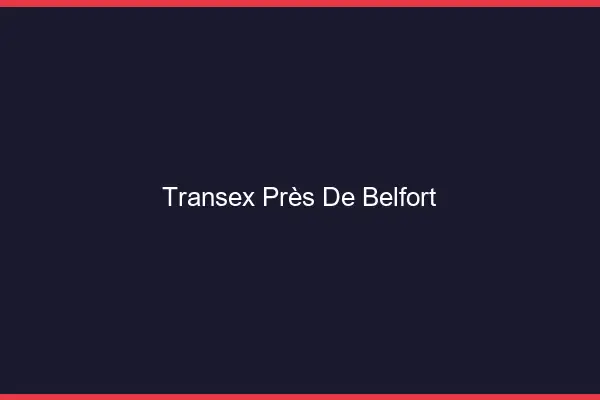 Transex Près de Belfort