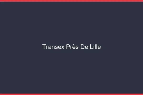 Transex Près de Lille
