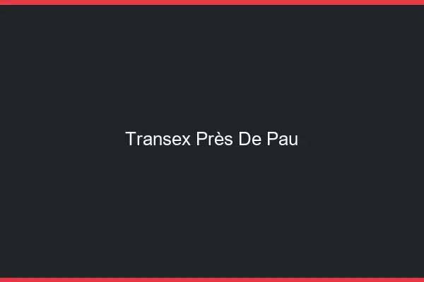 Transex Près de Pau