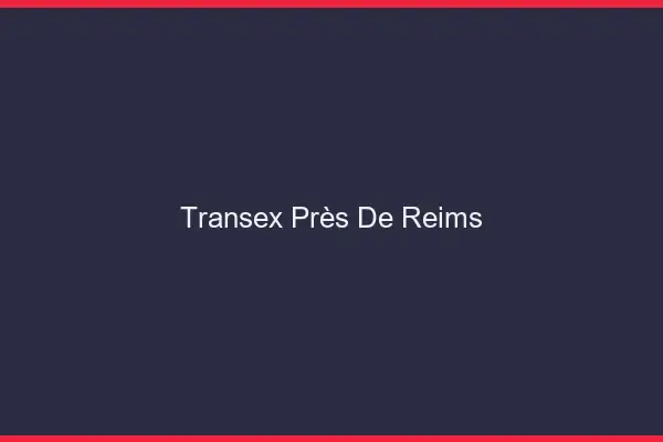 Transex Près de Reims