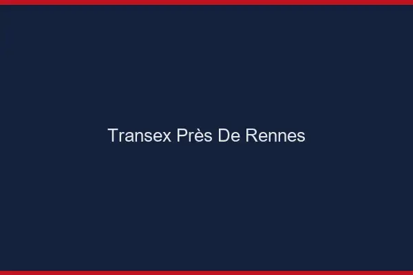 Transex Près de Rennes