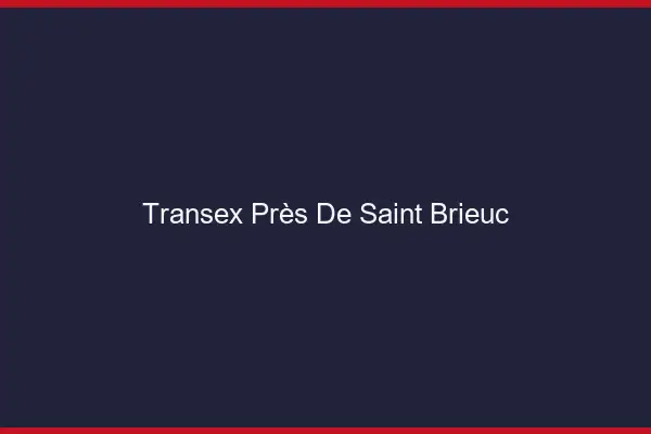 Transex Près de Saint-Brieuc