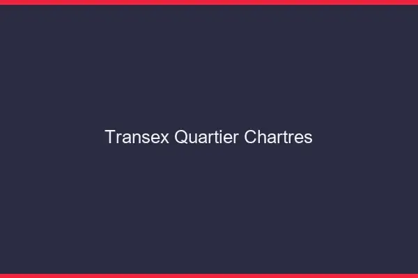 Transex Quartier Chartres