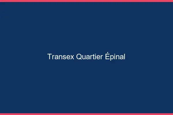 Transex Quartier Épinal
