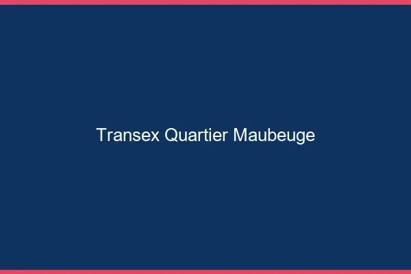 Transex Quartier Maubeuge