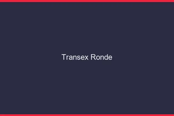 Transex ronde
