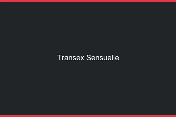 Transex sensuelle
