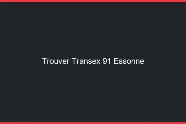 Trouver Transex 91 Essonne