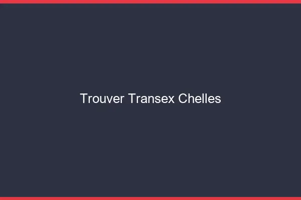 Trouver Transex Chelles