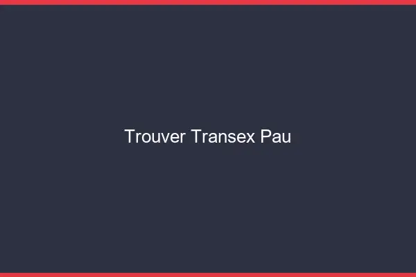 Trouver Transex Pau
